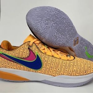 NEW! Nike Zoom LeBron XX Laser Orange Pacer Blue (DJ5423 801) Sz 12.5 NO BOX